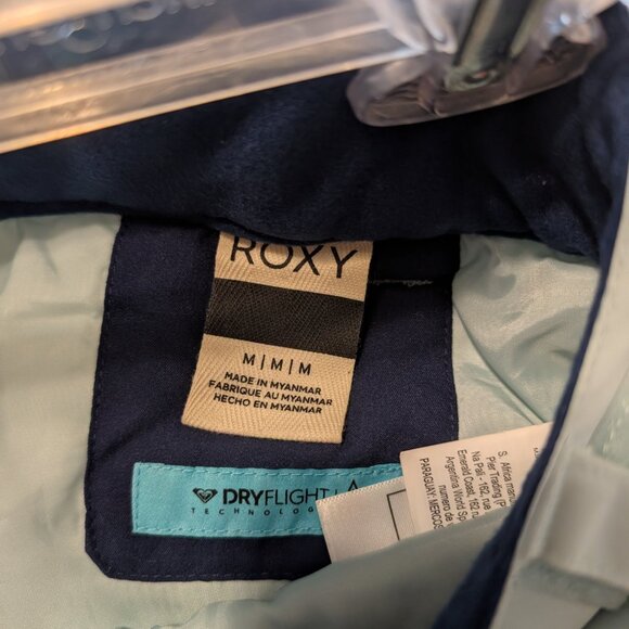 NWOT ROXY Diversion Insulated Snow Pants in Cameo Green Women's Size Medium - Picture 5 of 9